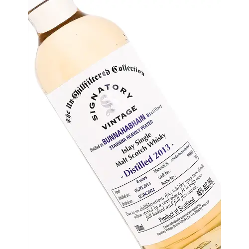 Signatory Staoisha Heavily Peated Isly Single Malt Scotch Whisky 700ml Signatory Staoisha Heavily Peated Isly Single Malt Scotch Whisky 700ml