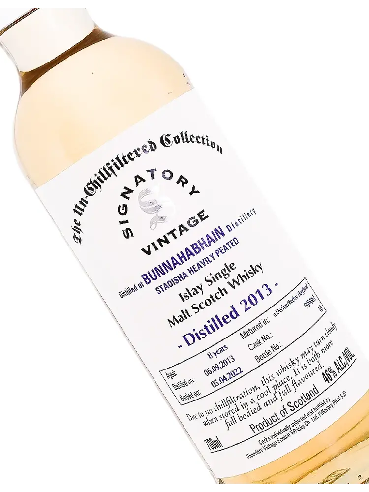 Signatory Staoisha Heavily Peated Isly Single Malt Scotch Whisky 700ml