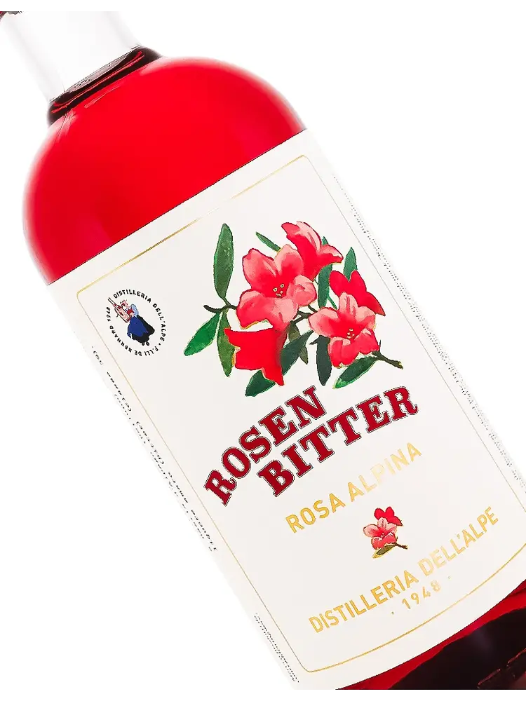 Distilleria Dell'Alpe "Rosa Alpina" Rosen Bitter 1 Liter, Italy