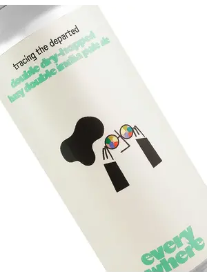 Everywhere Beer "Tracing The Departed" Double Dry-Hopped Hazy Double India Pale Ale 16oz Can - Orange, CA