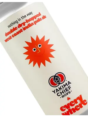 Everywhere Beer/Yakima Chief Hops "Nothing In The Way" Double Dry-Hopped West Coast India Pale Ale 16oz Can - Orange, CA