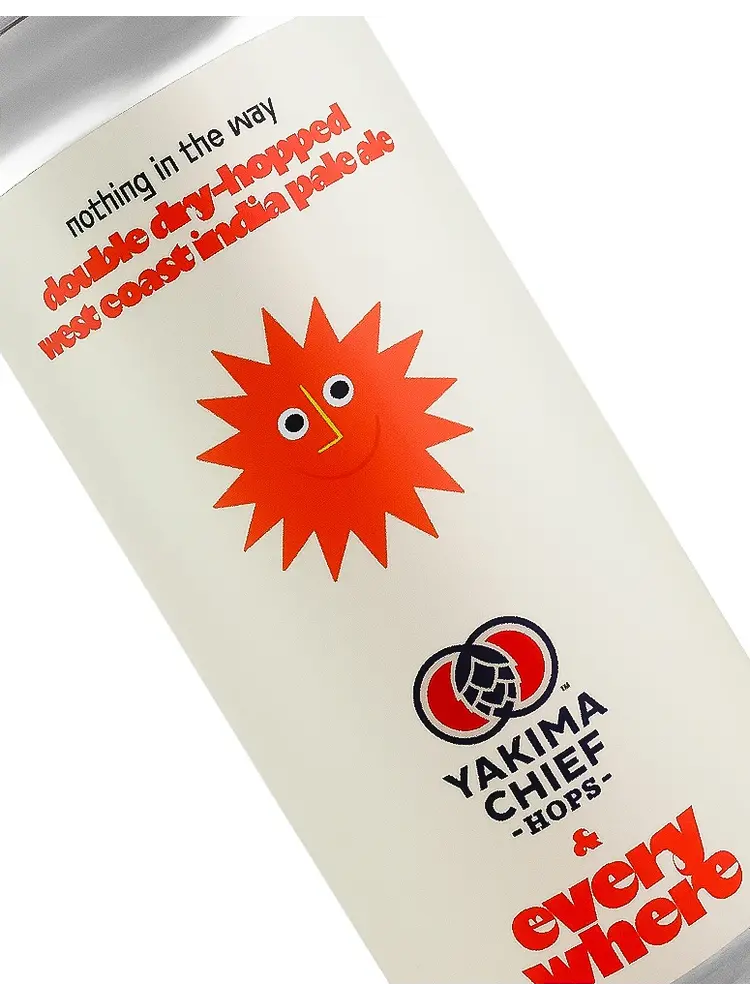 Everywhere Beer/Yakima Chief Hops "Nothing In The Way" Double Dry-Hopped West Coast India Pale Ale 16oz Can - Orange, CA