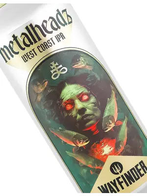 Wayfinder Beer "Metalheadz" West Coast IPA 16oz Can - Portland, OR