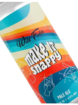 Wild Fields "Make it Snappy" Pale Ale 16oz Can - Atascadero, CA