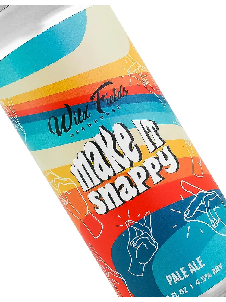 Wild Fields "Make it Snappy" Pale Ale 16oz Can - Atascadero, CA