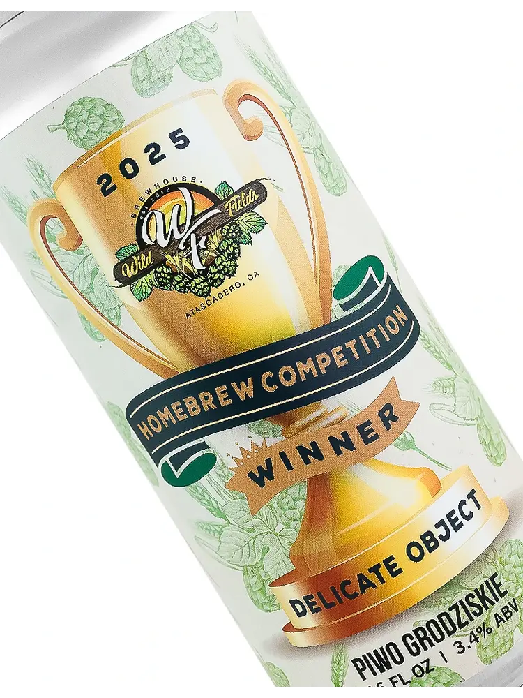 Wild Fields Brewhouse "Delicate Object" Piwo Grodziskie 16oz Can - Atascadero, CA