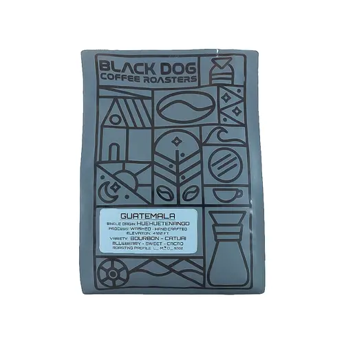 Black Dog Coffee Roasters "Guatemala" Whole Coffee Beans 12oz Bag,Signal Hill, California Black Dog Coffee Roasters "Guatemala" Whole Coffee Beans 12oz Bag,Signal Hill, California