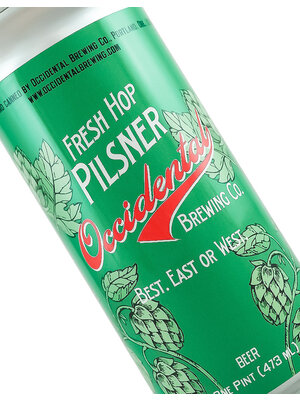 Occidental Brewing "Fresh Hop Pils" Fresh Hopped Pilsner 16oz Can - Portland, OR