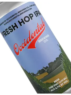 Occidental Brewing "Fresh Hop" IPA 16oz Can - Portland, OR