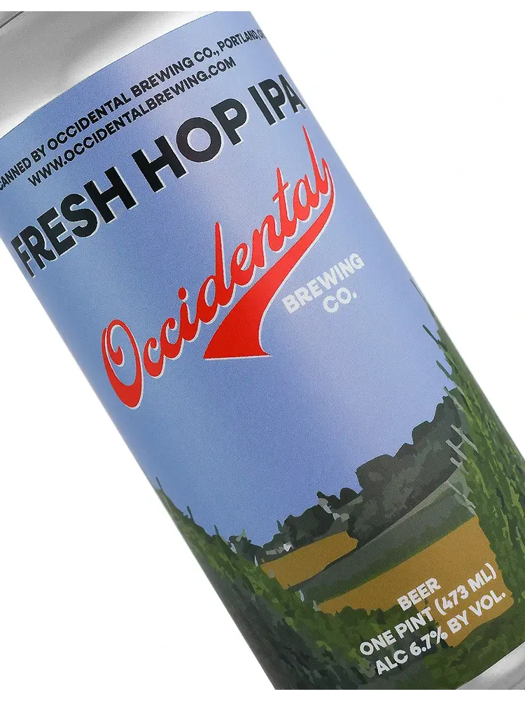 Occidental Brewing "Fresh Hop" IPA 16oz Can - Portland, OR