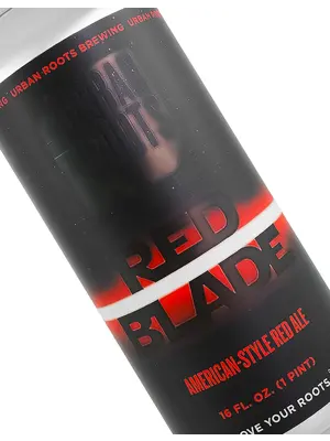 Urban Roots Brewing "Red Blade" American-Style Red Ale 16oz Can - Sacramento, CA