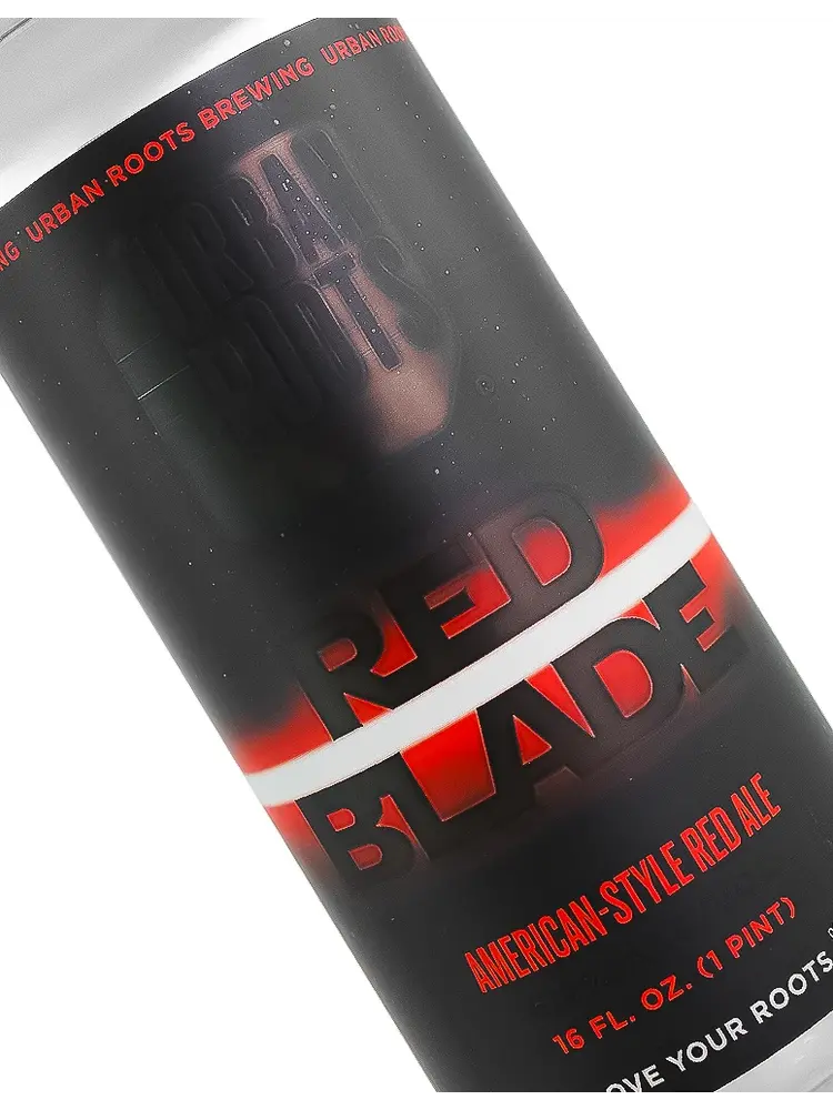Urban Roots Brewing "Red Blade" American-Style Red Ale 16oz Can - Sacramento, CA