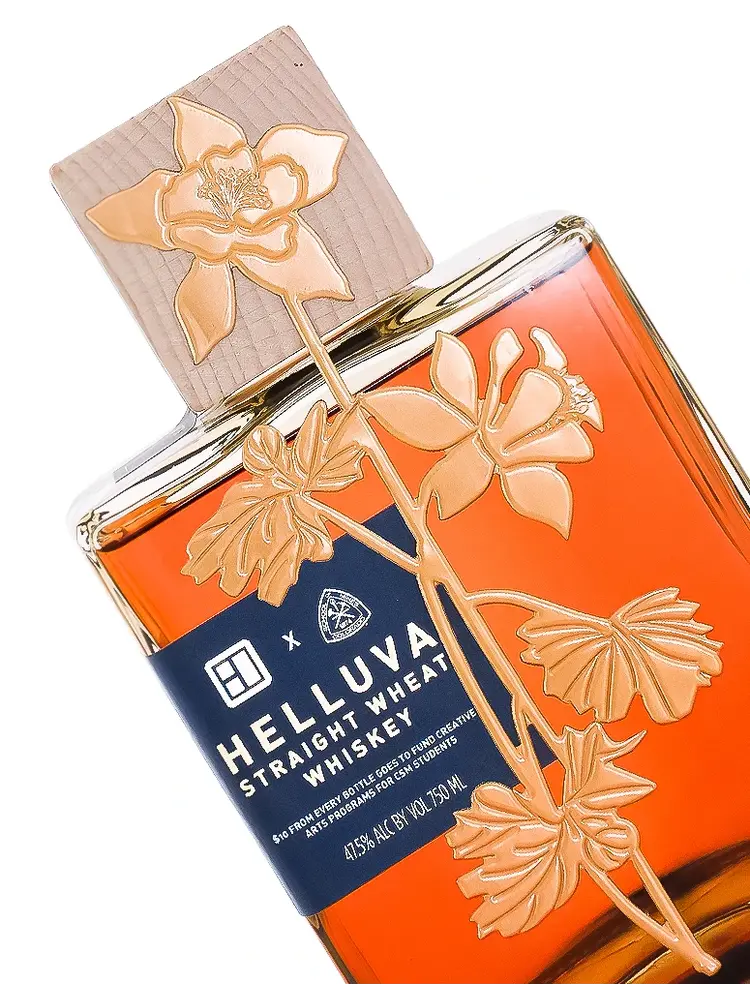 The Block Distilling "Helluva" Straight Wheat Whiskey, Denver, Colorado