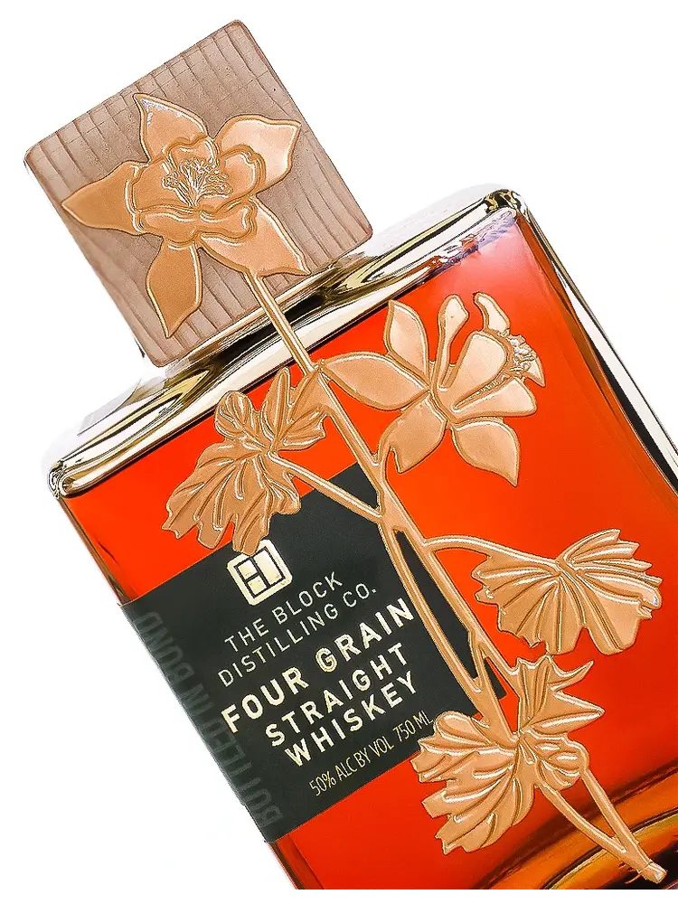 The Block Distilling "Four Grain" Bottled In Bond Straight Whiskey, Denver, Colorado