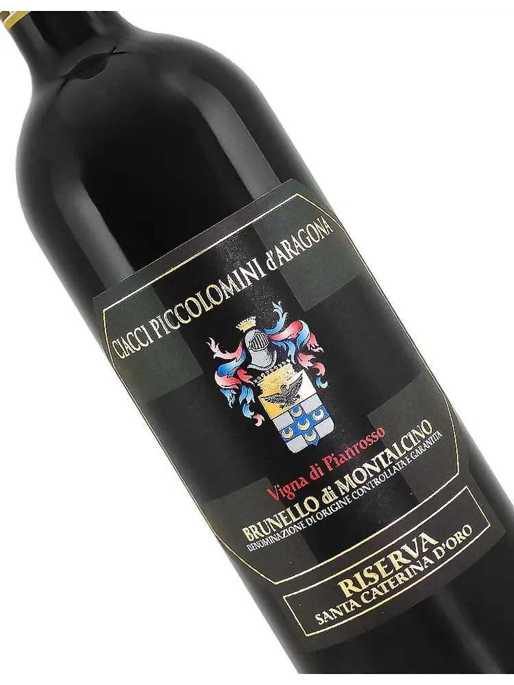 Ciacci Piccolomini d'Aragona 2019 Brunello di Montalcino Riserva Vigna di Pianrosso Santa Caterina d'Oro, Tuscany