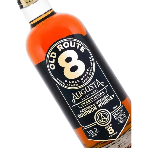 Augusta Distillery "Old Route 8" Kentucky Straight Bourbon Whiskey Augusta Distillery "Old Route 8" Kentucky Straight Bourbon Whiskey