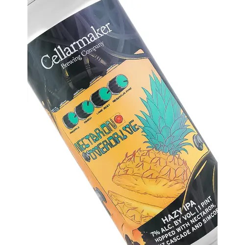 Cellarmaker Brewing "Nectaron Overdrive" Hazy IPA 16oz Can - Oakland, CA