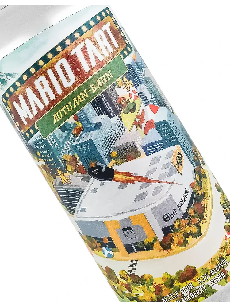 8 Bit Brewing "Mario Tart: Autumn-Bahn" Kettle Sour 16oz Can - Murrieta, CA