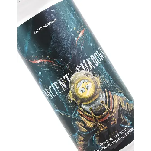 8 Bit Brewing "Ancient Shadows" DDH Hazy IPA 16oz Can - Murrieta, CA 8 Bit Brewing "Ancient Shadows" DDH Hazy IPA 16oz Can - Murrieta, CA