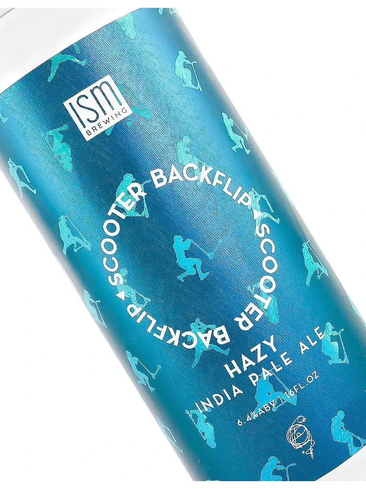 ISM Brewing "Scooter Backflip" Hazy India Pale Ale 16oz Can - Long Beach, CA