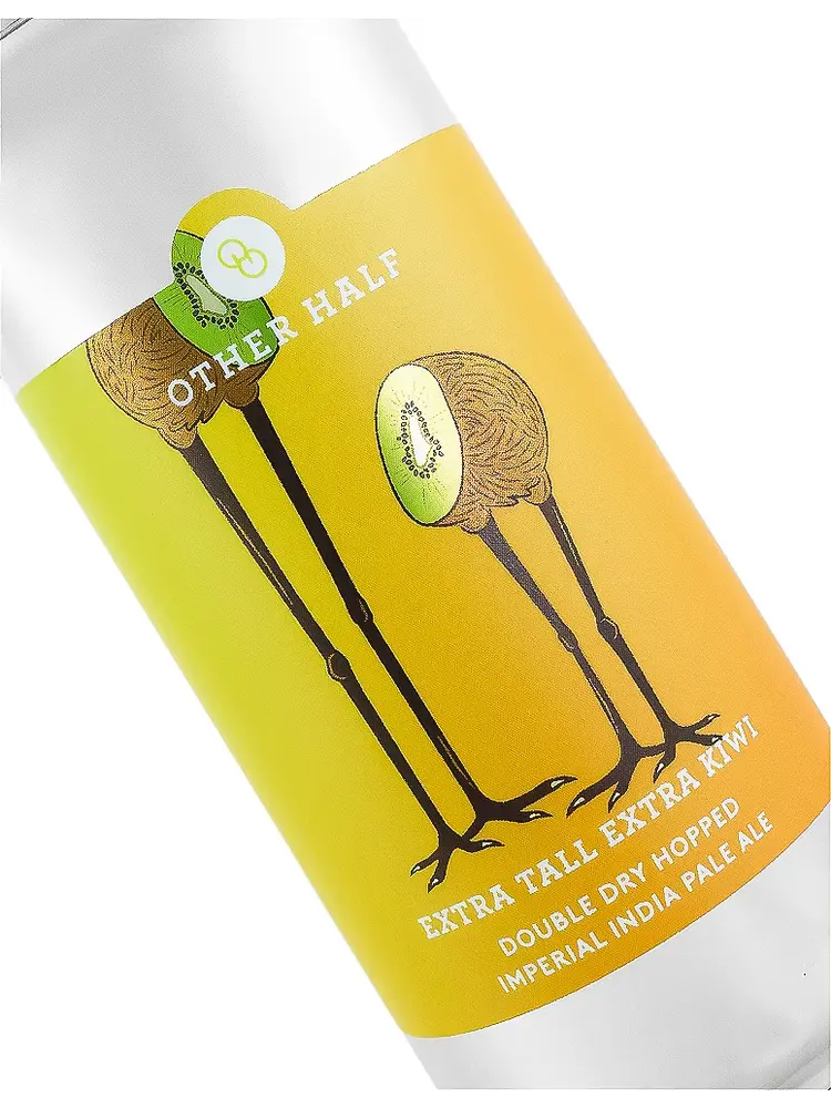 Other Half Brewing "Extra Tall Extra Kiwi" Double Dry Hopped Imperial India Pale Ale 16oz - Brooklyn, NY