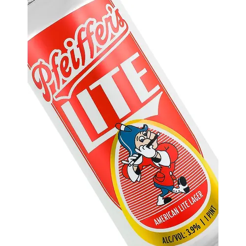 Pfeiffer Brewing "Lite" American Lite Lager 16oz Can - Anaheim, CA