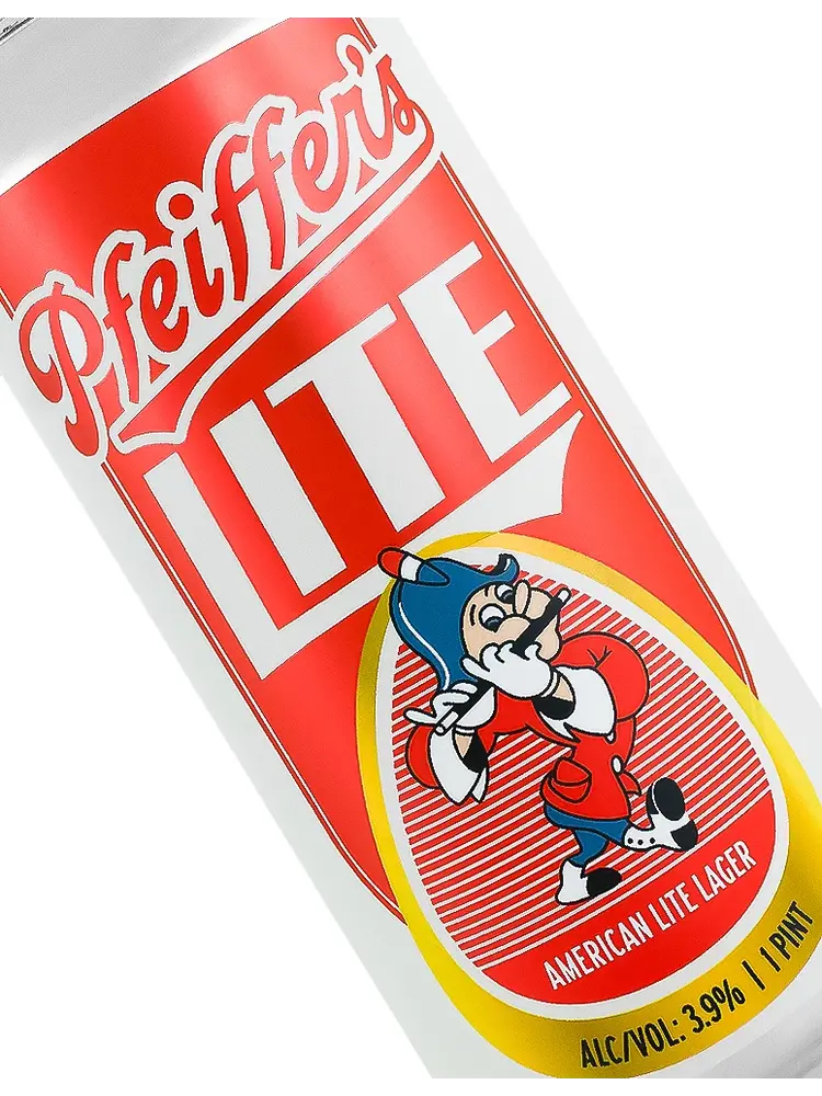 Pfeiffer Brewing "Lite" American Lite Lager 16oz Can - Anaheim, CA