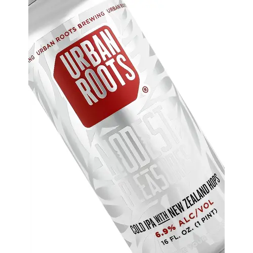 Urban Roots Brewing "Modest Pleasures" Cold IPA 16oz Can - Sacramento, CA