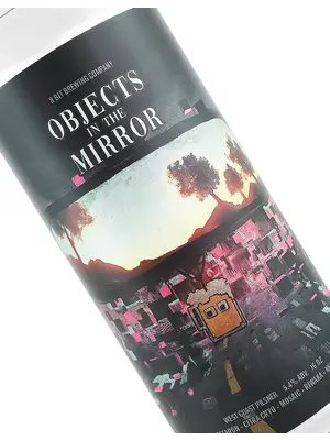8 Bit Brewing "Objects In The Mirror" West Coast Pilsner 16oz Can - Murrieta, CA