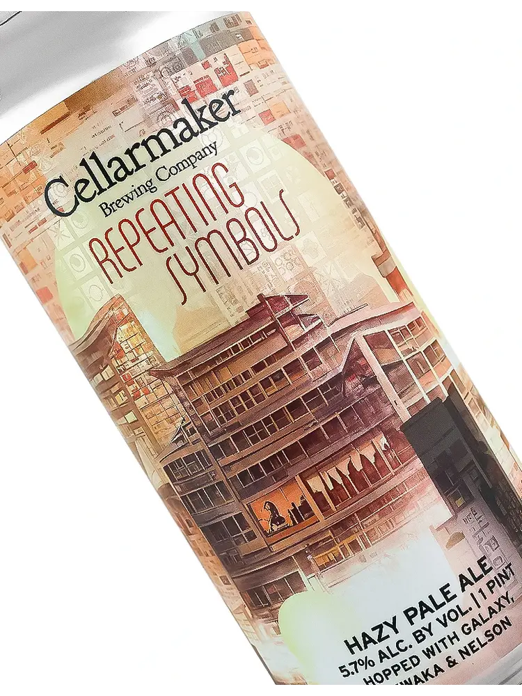 Cellarmaker Brewing "Repeating Symbols" Hazy Pale Ale 16oz Can - Oakland, CA