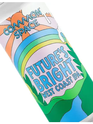 Common Space Brewery "Future's Bright" West Coast IPA 16oz Can - Hawthorne, CA
