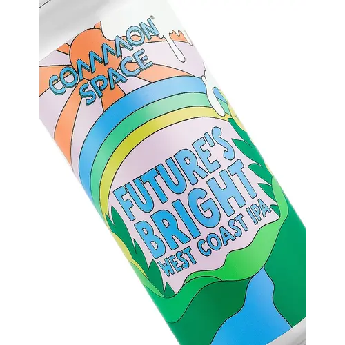 Common Space Brewery "Future's Bright" West Coast IPA 16oz Can - Hawthorne, CA