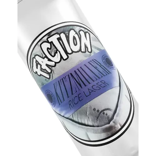 Faction Brewing "Kitzmiller" Rice Lager 16oz Can - Alameda, CA