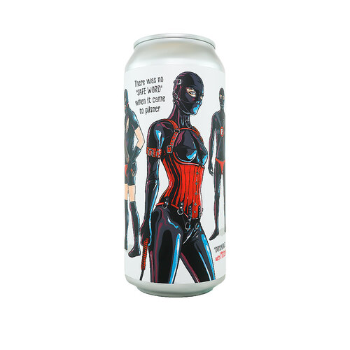 Paperback Brewing "Czechs Who Wear Leather" Czech Style Pilsner 16oz Can - Glendale, CA