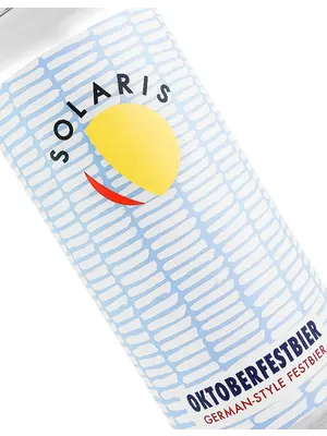 Solaris Brewing "Oktoberfestbier" German-Style Festbier 16oz Can - Murrieta, CA