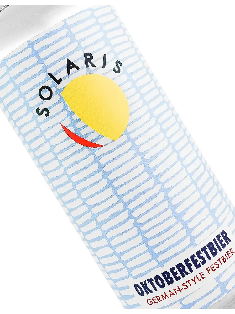 Solaris Brewing "Oktoberfestbier" German-Style Festbier 16oz Can - Murrieta, CA