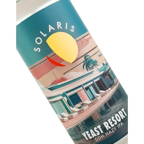 Solaris Brewing "Yeast Resort" DDH Hazy IPA 16oz Can - Murrieta, CA
