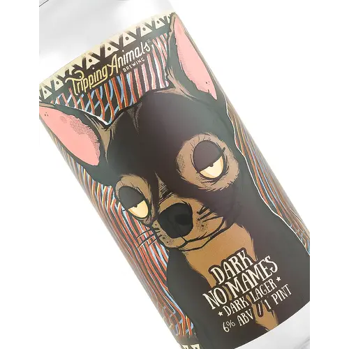 Tripping Animals Brewing "Dark No Mames" Dark Lager 16oz Can - Doral, FL