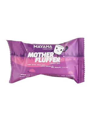Mayana Chocolate "Mother Fluffer" Peanut Butter, Potato Chips, Vanilla Marshmallow, Dark Chocolate 1.5oz Bar, Spooner, Wisconsin