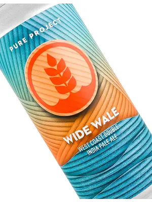 Pure Project "Wide Wale" West Coast Double India Pale Ale 16oz Can - San Diego, CA