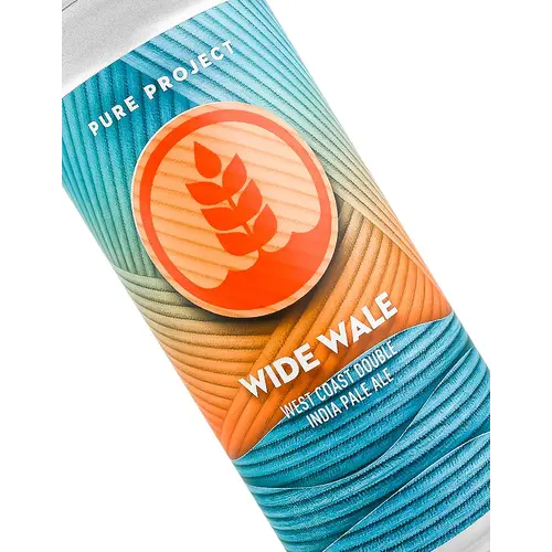 Pure Project "Wide Wale" West Coast Double India Pale Ale 16oz Can - San Diego, CA