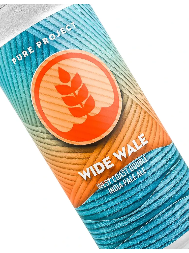 Pure Project "Wide Wale" West Coast Double India Pale Ale 16oz Can - San Diego, CA
