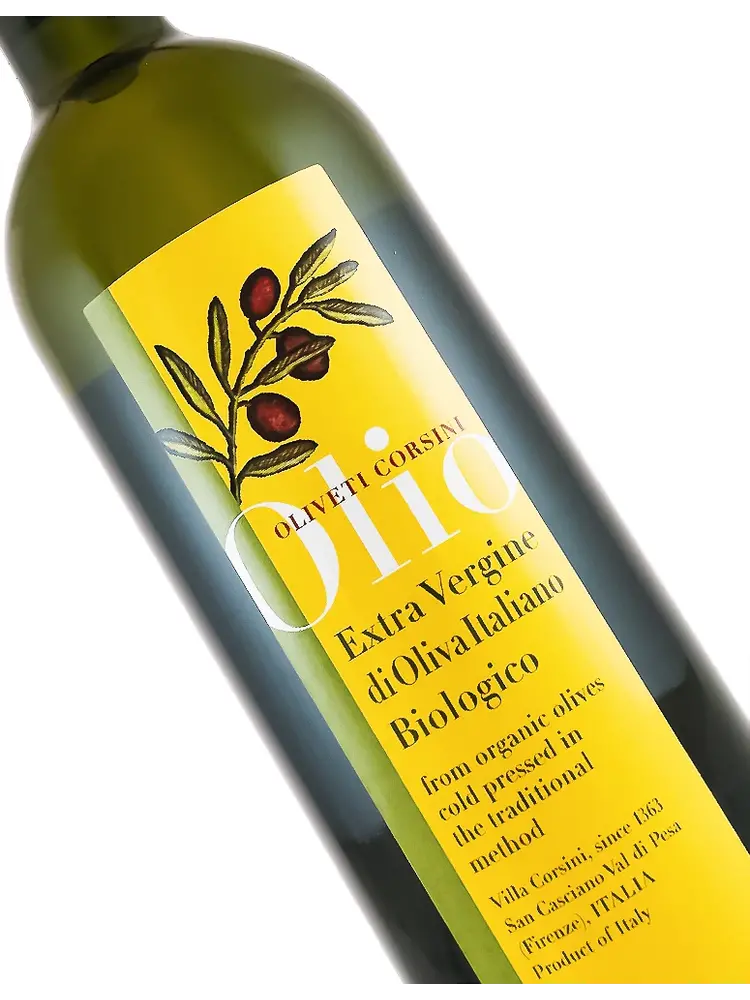 Corsini Olio Extra Vergine, Extra Virgin Olive Oil, Tuscany, Italy 750ml
