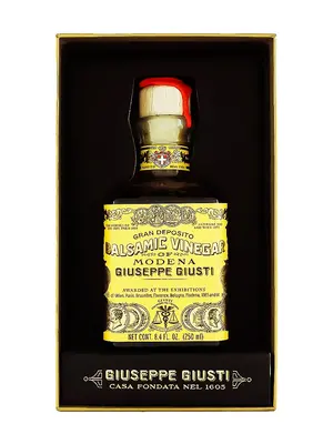 Giuseppe Giusti Gran Deposito Aceto Balsamico (Balsamic Vinegar) 4 Gold Medals 8.4oz Bottle, Modena, Italy