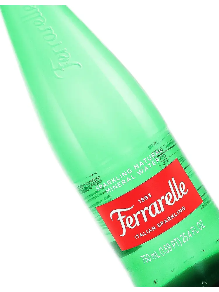 Ferrarelle Sparkling Natural Mineral Water 750ml Bottle, Rome, Italy
