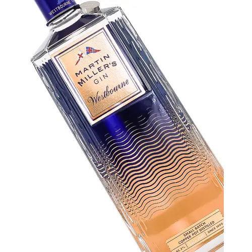 Martin Miller's Gin Copper Pot Distilled, Westbourne, England Martin Miller's Gin Copper Pot Distilled, Westbourne, England