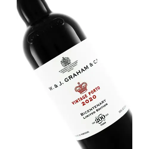 Graham's 2020 "Bicentenary" Limited Edition Vintage Porto 200 Years, Portugal Graham's 2020 "Bicentenary" Limited Edition Vintage Porto 200 Years, Portugal