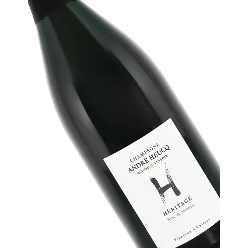 Andre Heucq 2019 Heritage Rose de Meunier Champagne "Nature Terroir"