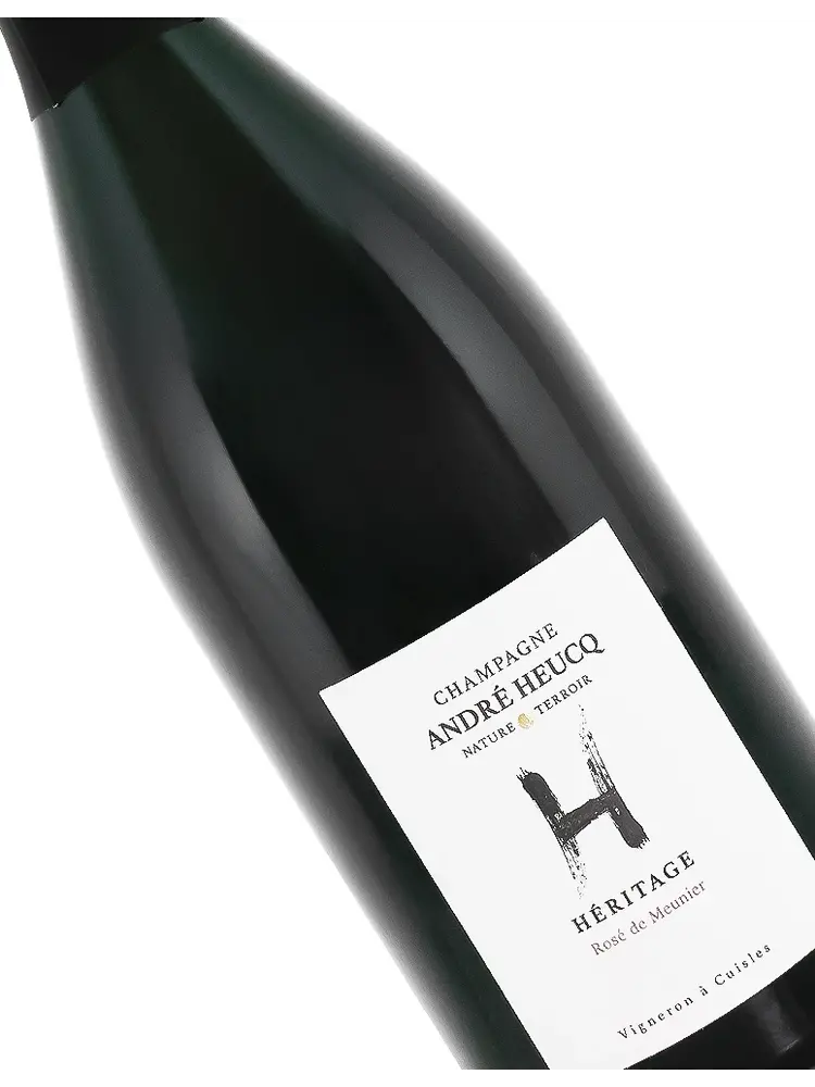 Andre Heucq 2019 Heritage Rose de Meunier Champagne "Nature Terroir"