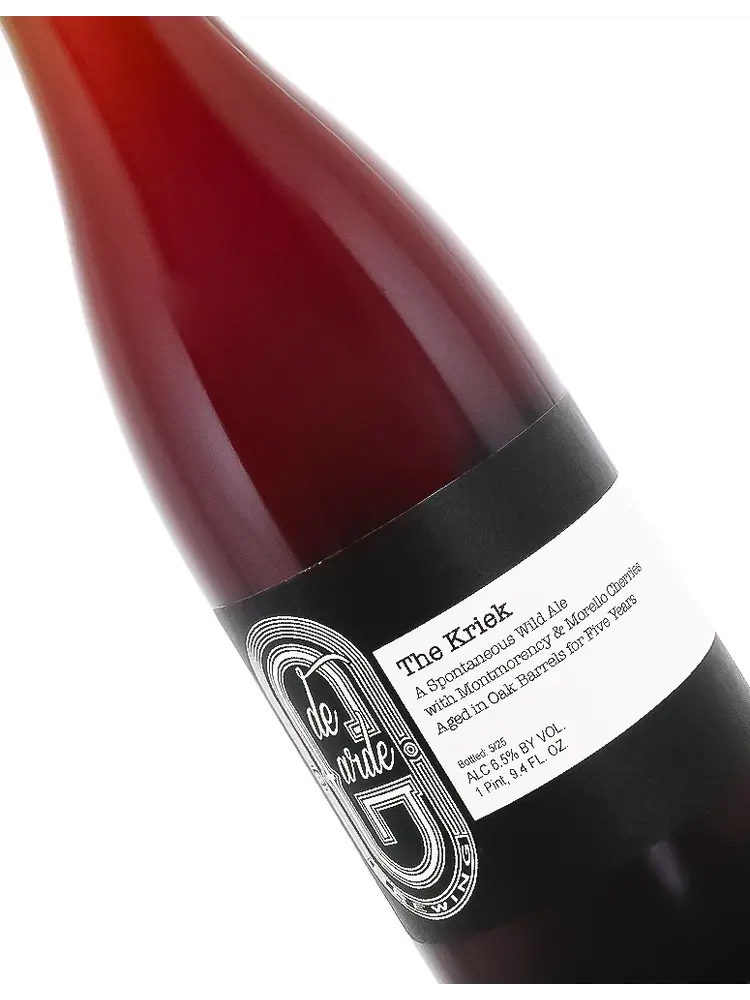 de Garde Brewing "The Kriek" A Spontaneous Wild Ale 750ml Bottle - Tillamook, OR